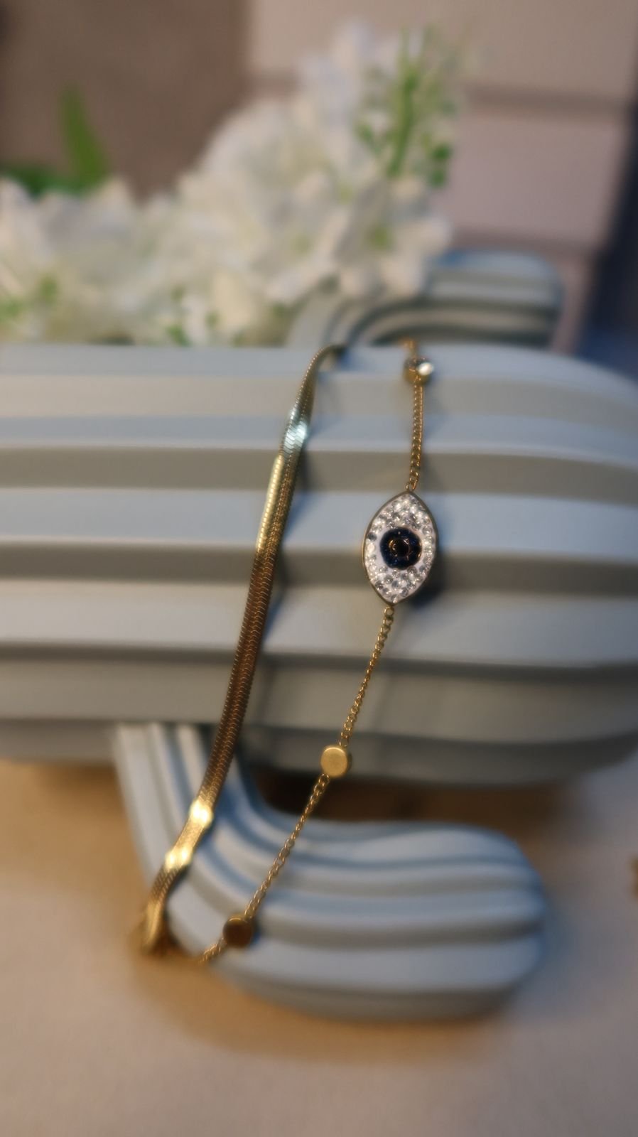 evil Eye charm bracelet