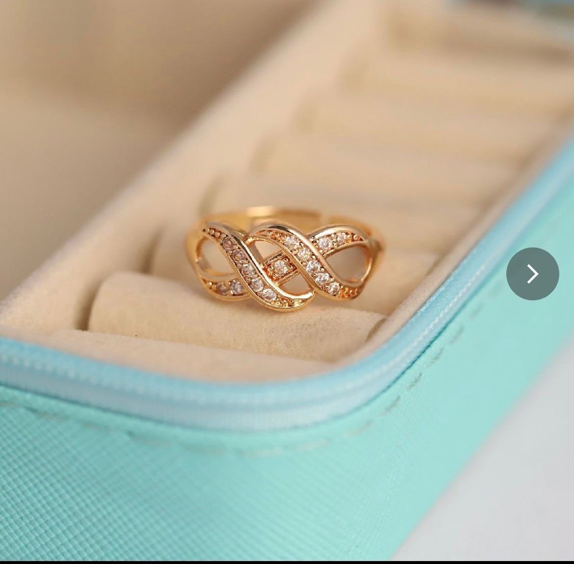 The Infinity Weave Ring