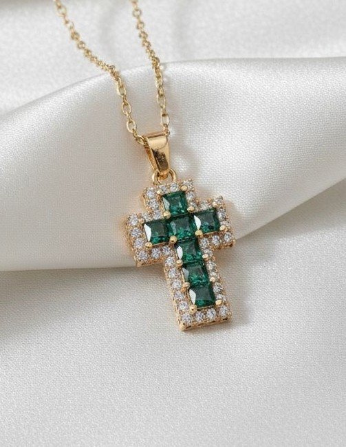 The Emerald Verve Cross
