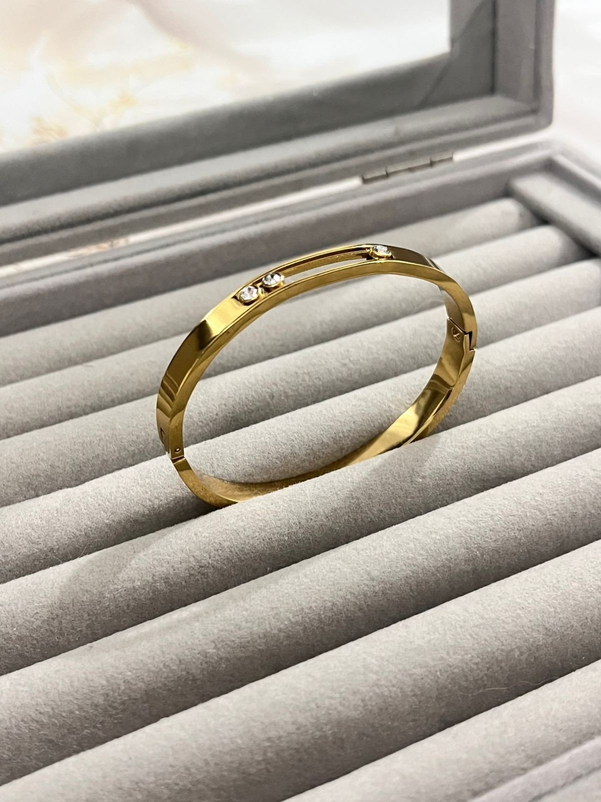 The Minimalist Sparkle Bangle Baby Size