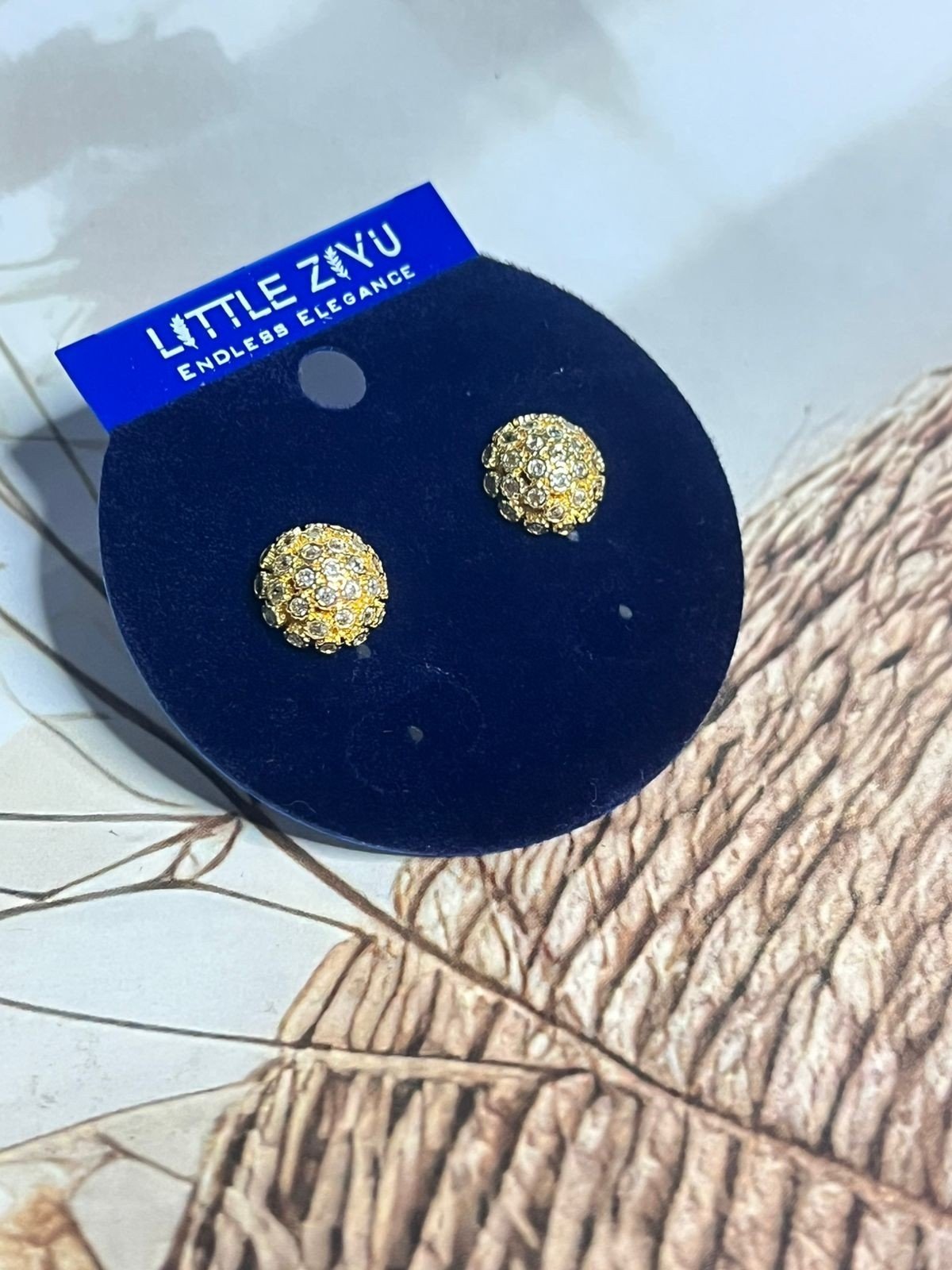 Diamond replica stud earring for woman