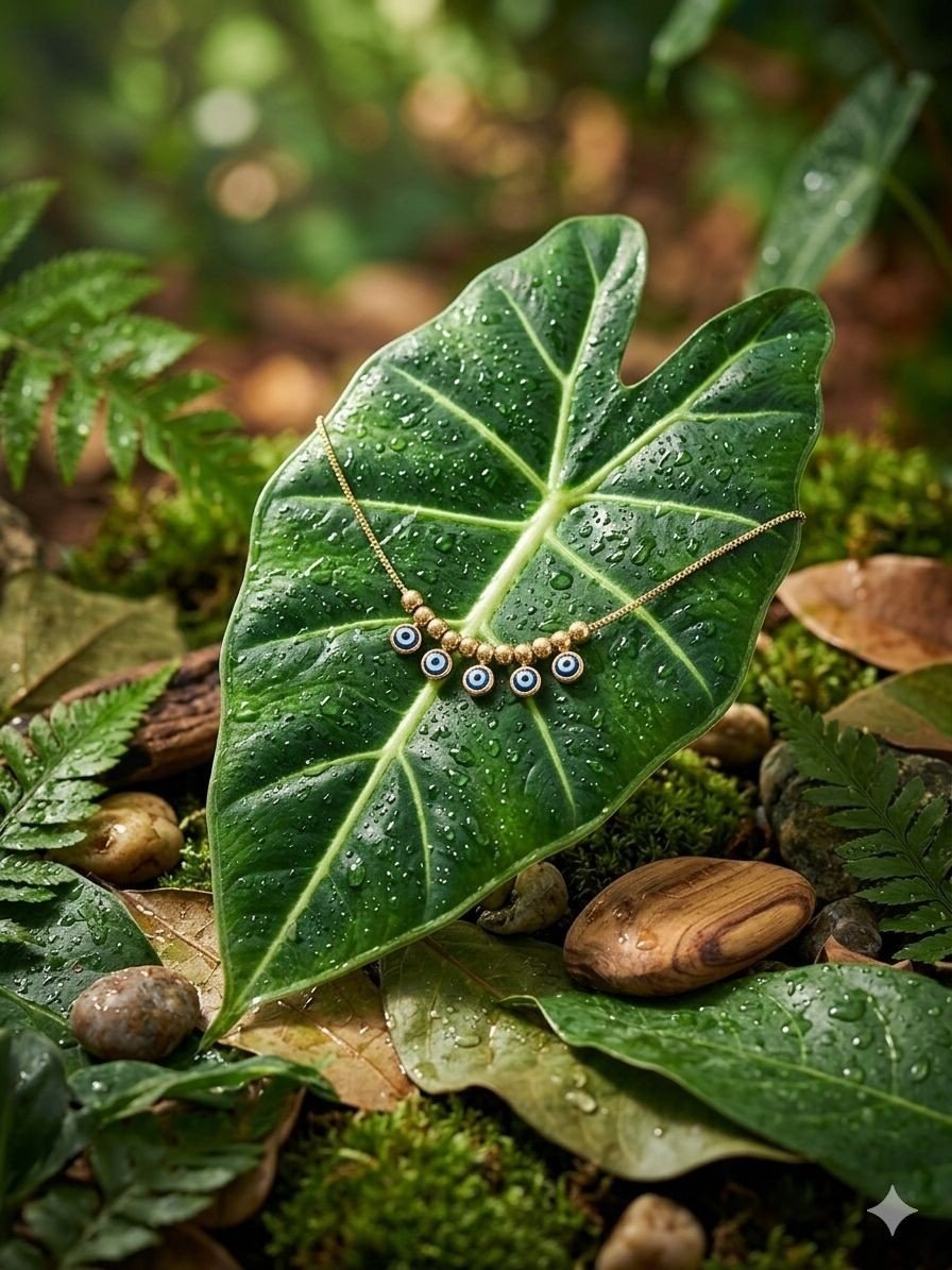 The Nazar Charm Anklet