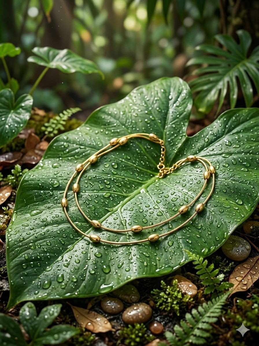 Verdant Vine Anklet