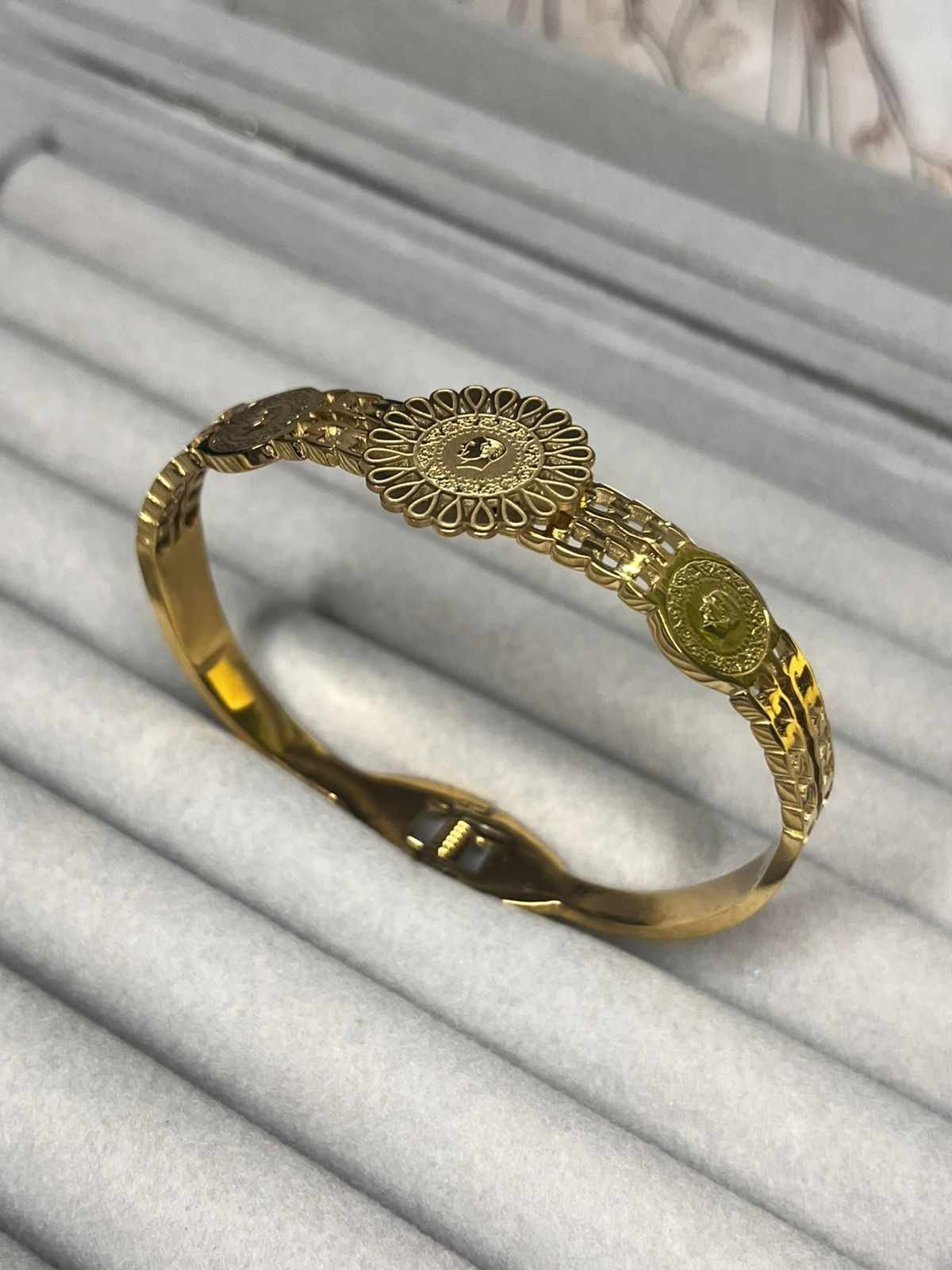 Regal Coin Bangle