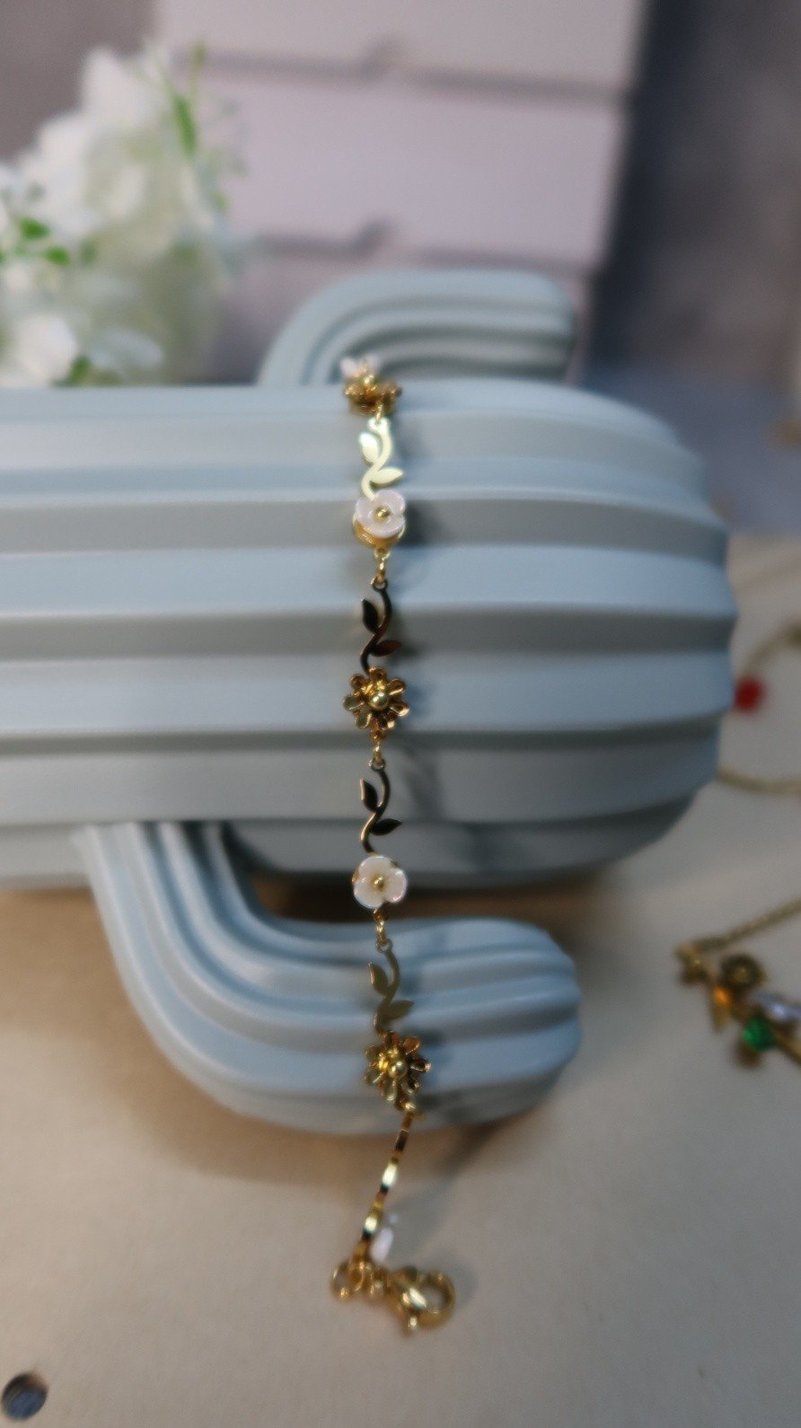 Elegant Floral Bracelet image 2